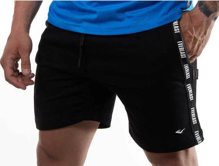 EVR 9999 Blk Everlast Men Loopback shorts Black