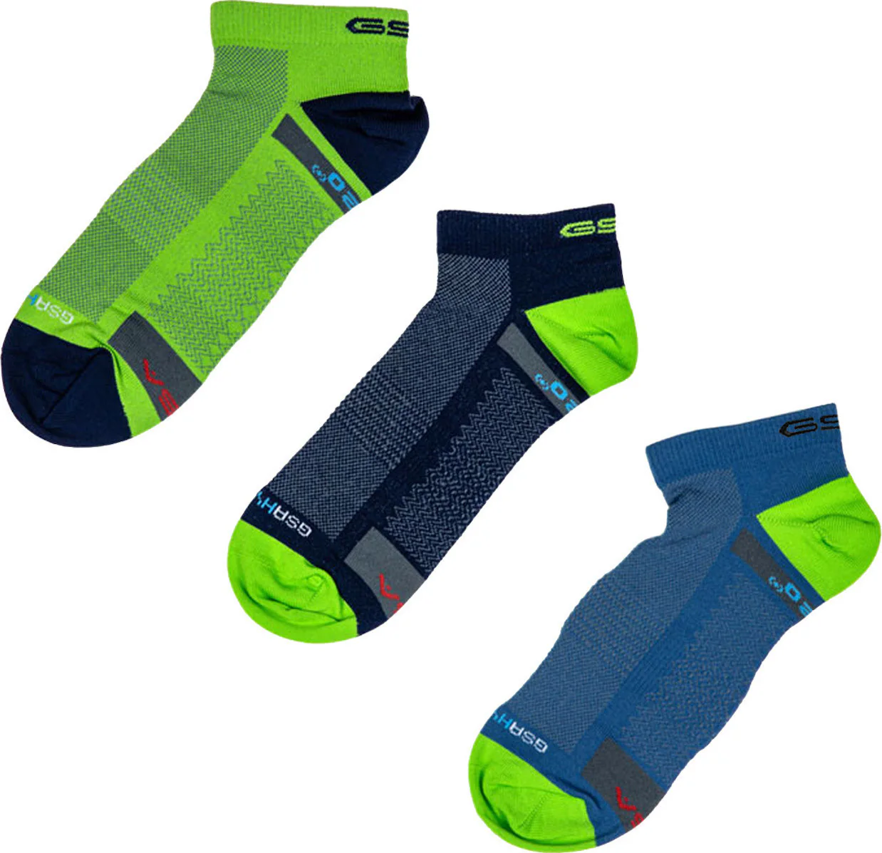 GSA 620+ Hydro+ Performance Men's Low Cut 3pcs 91-1448-53
