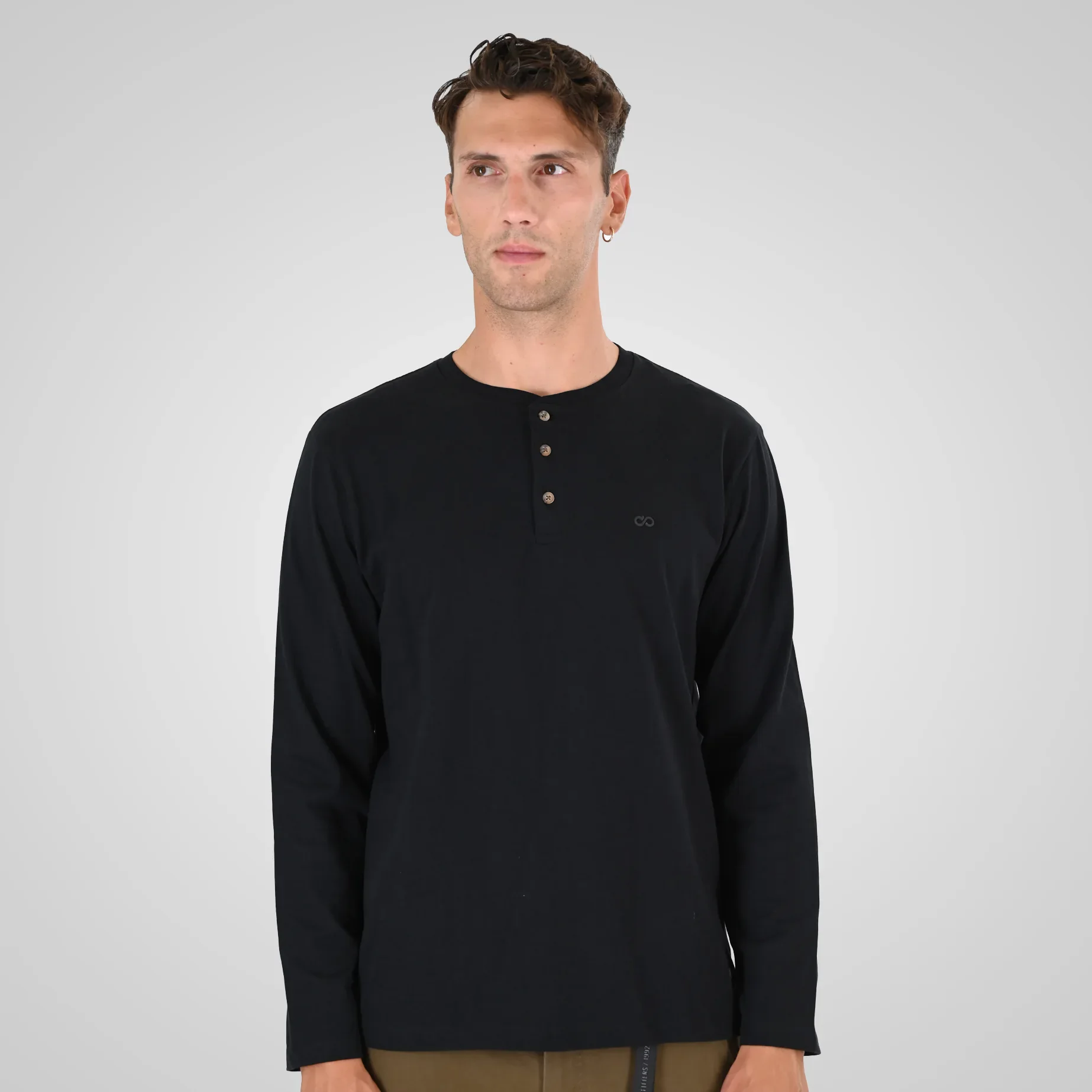 Double Longsleeve T-shirts 262TS-9174 Black