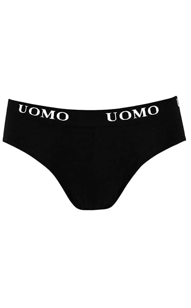Ανδρικό εσώρουχο σλιπ Uomo Μάυρο