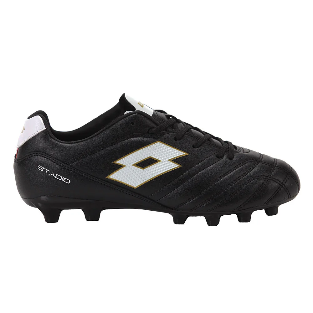 Lotto Stadio 705 FG JR All Τάπες All Black/All White  219547 1OG
