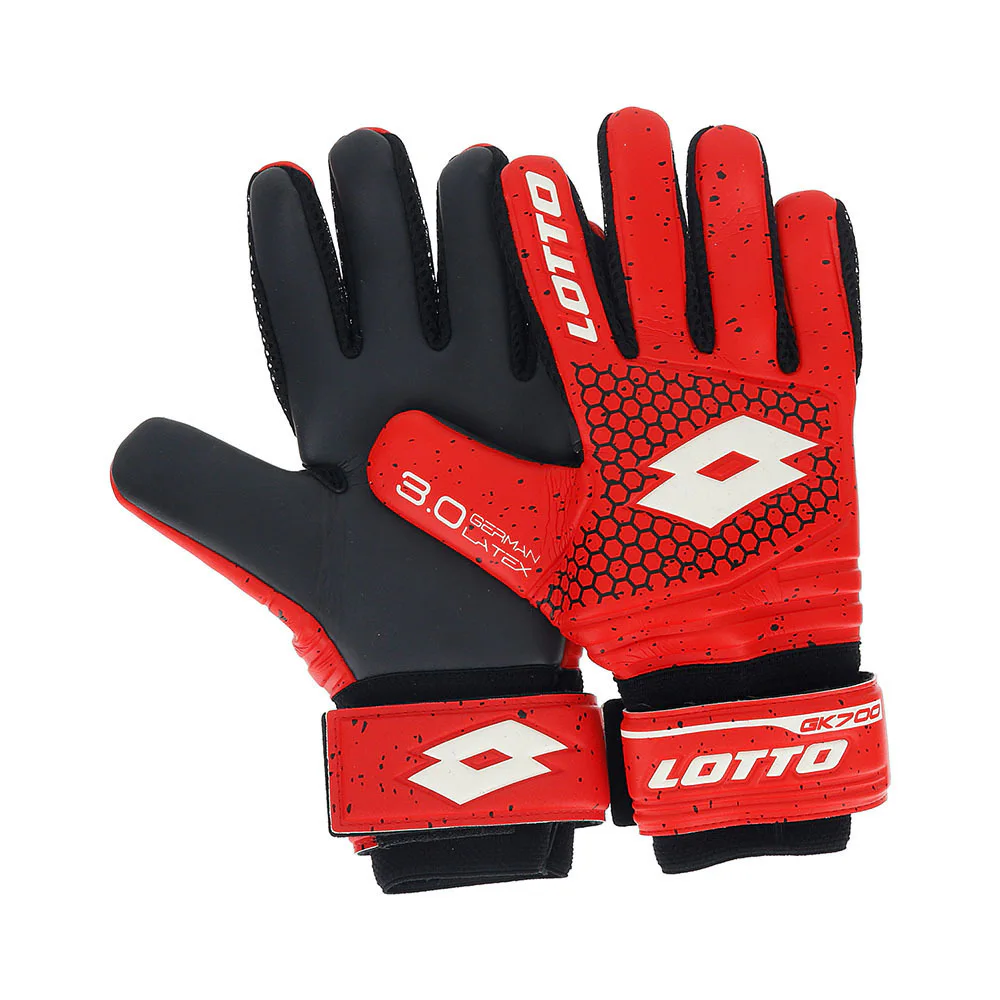 Lotto Glove GK700 217089 Cliff Red/All White