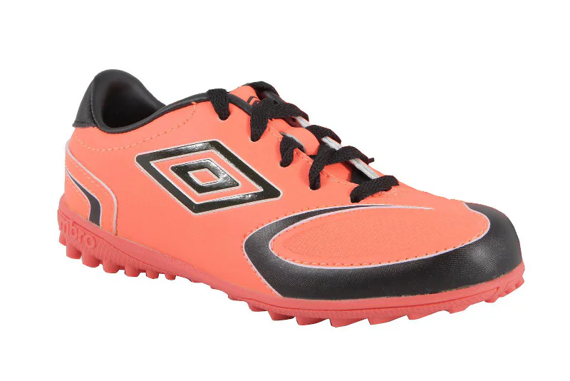 81013U DKF Umbro Stadia 2TF JNR (fiery coral/black/white)