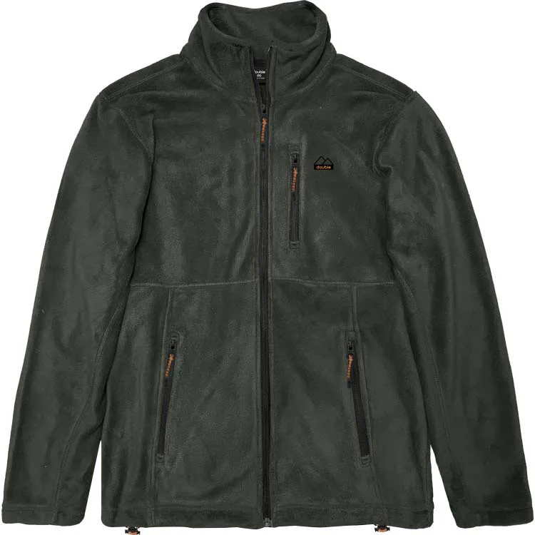 MFT-13VA Double Full Zip Polar Fleece (Μεγάλα μεγέθη) (Khaki)