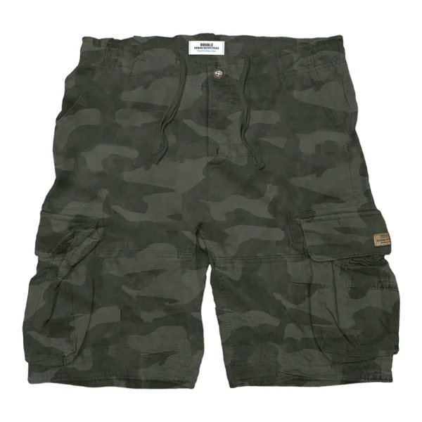 MSHO-103VA Double Cargo Shorts Camo (μεγάλα μεγέθη)