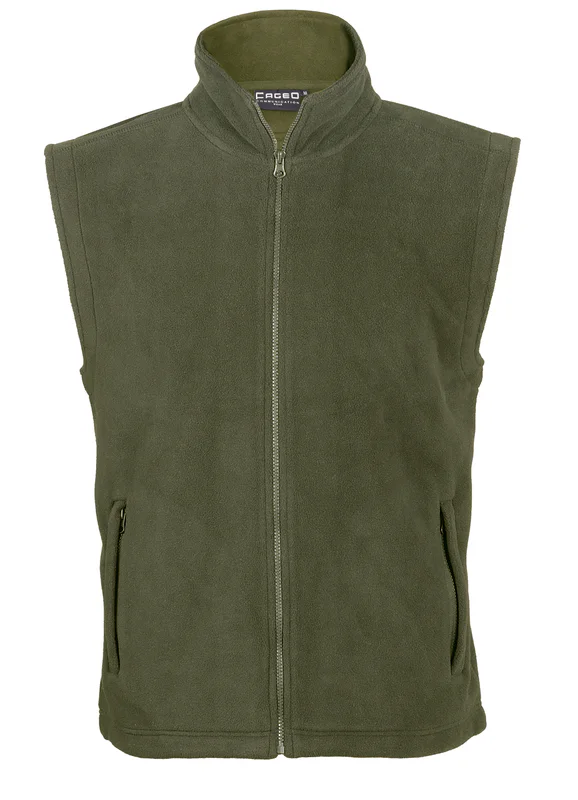 Fageo Ανδρικό Γιλέκο Εργασίας με Επένδυση Fleece Χακί Fag 010