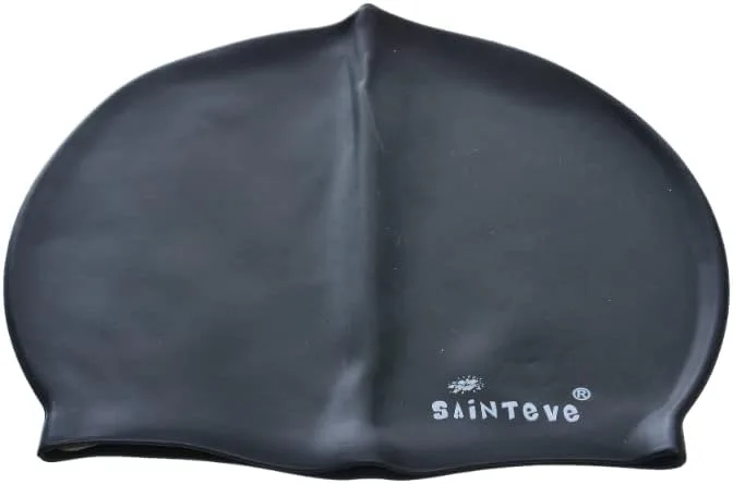 Sainteve One size Silicon Σκουφάκι Κολύμβησης 0160185 Black