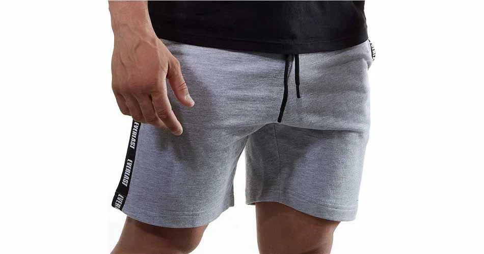 EVR 9999 Grey Everlast Men Loopback shorts Grey