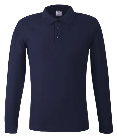 MPLS-180 Keya Polo Long Sleeve Χρώμα Μπλε