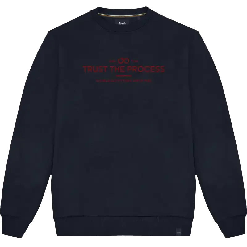 Double Φούτερ Brushed Fleece MTOP-1009 Navy