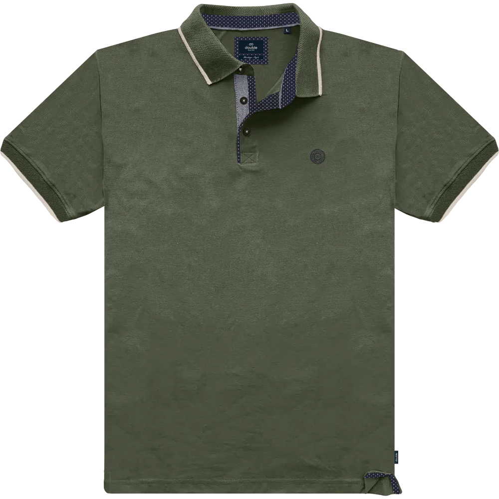 PS-311SA Double Polo Pique (Μεγάλα Μεγέθη) Olive
