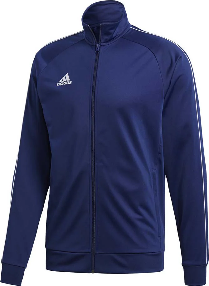 CV3563 Adidas Core 18 Ανδρικό Ζακέτα Με Τσέπες Μπλε