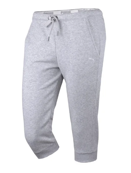 832156 08 Puma Style Capri Γυναικείο παντελόνι κάπρι (light gray leather)