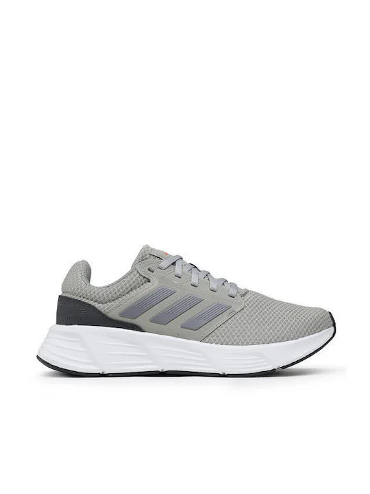 Adidas Men Galaxy 6 Silver Pebble/Grey Four/Carbon HP2418
