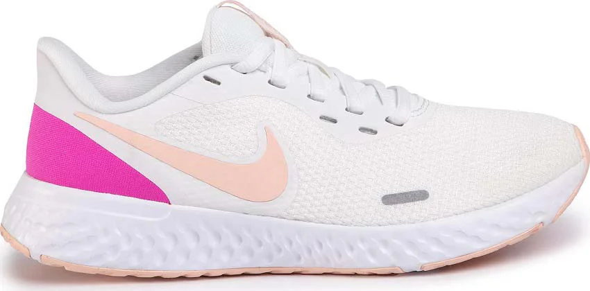BQ3207-103 Nike Revolution 5 (Summit white/washed coral)