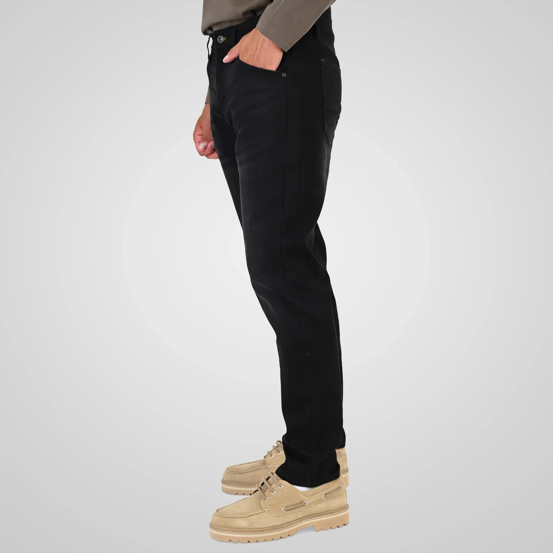 Double Jeans 262FP-4132 Off Black