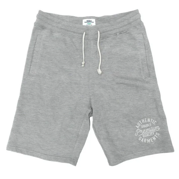 MS-14VA Double Terry Fleece Shorts (μεγάλα μεγέθη) Χρώμα Γκρι μελανζέ