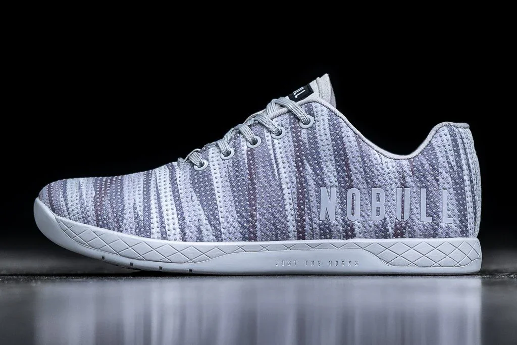 Nobull Superfabric Trainer Grey/Grey
