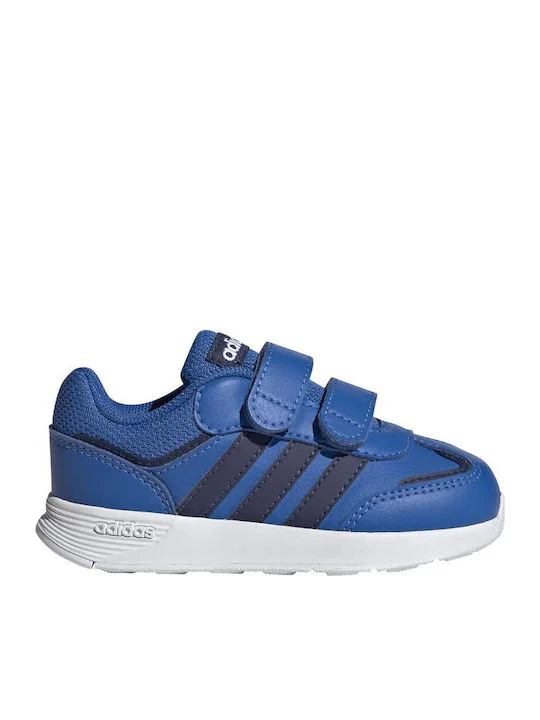 Adidas Tensaur Switch Cf I Παιδικά Sneakers με Σκρατς Μπλε JQ8093