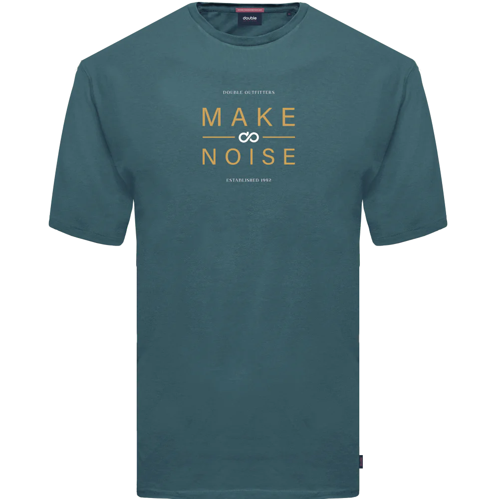 TS-2000SA T-Shirts With Graphic Print (Μεγάλα Μεγέθη)  Dusty Petrol