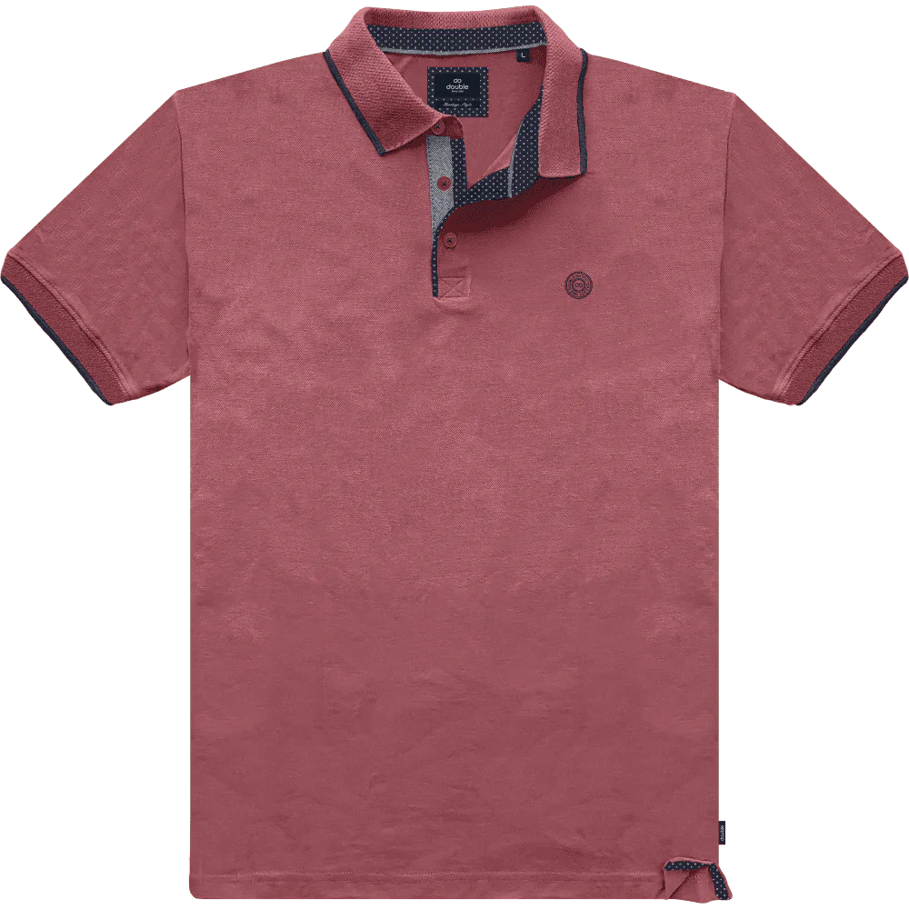 PS-311SA Double Polo Pique (Μεγάλα Μεγέθη) Rose