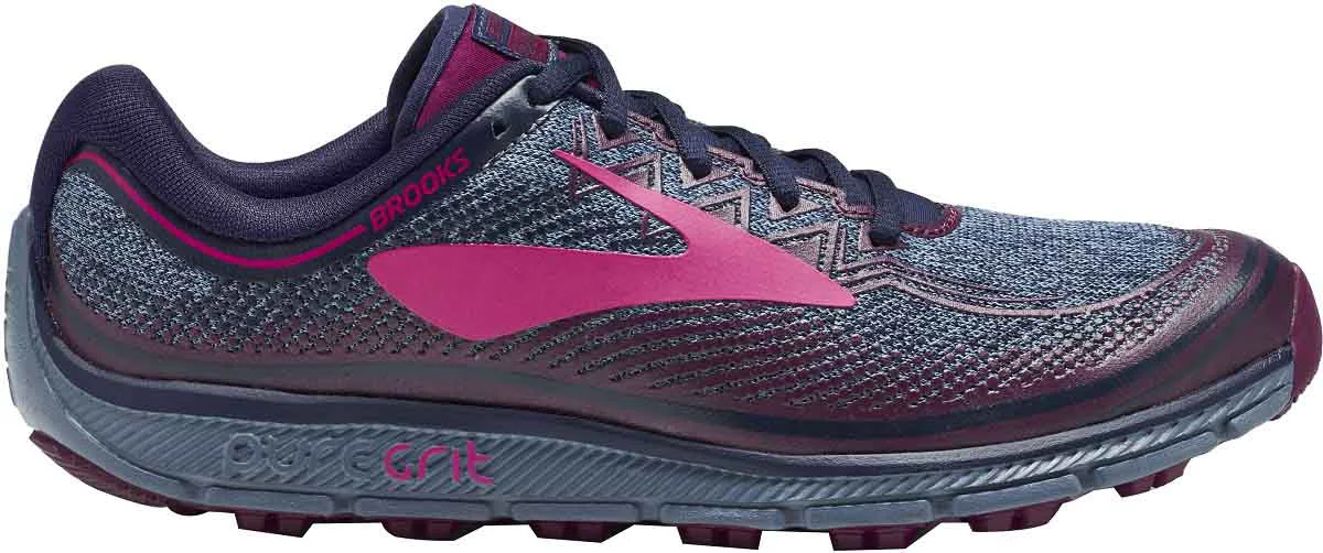 Brooks Pure Grit 6 Γυναικεία αθλητικά παπούτσια Trail Running 120248-1B418 (Navy/Plum/Pink)