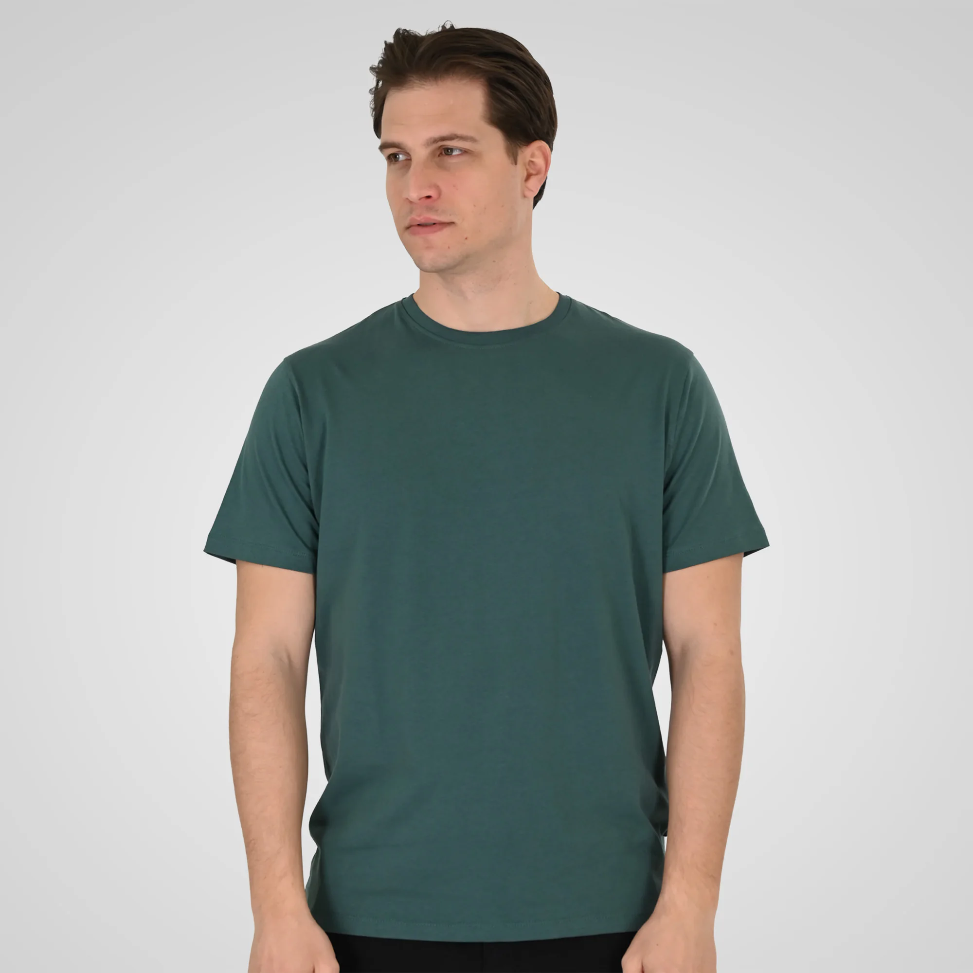 Double Κοντομάνικο Μπλουζάκι 261TS-9133 Pesto