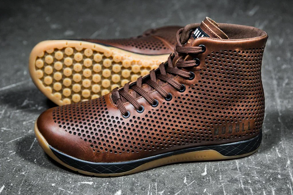 NoBull Leather Trainer Coffee/Gum