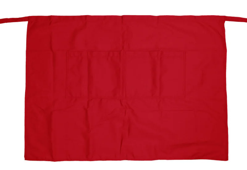Apron 02 Ποδιά Μαγείρων μακριά (κάτω από το γόνατο) Χρώμα Κόκκινο