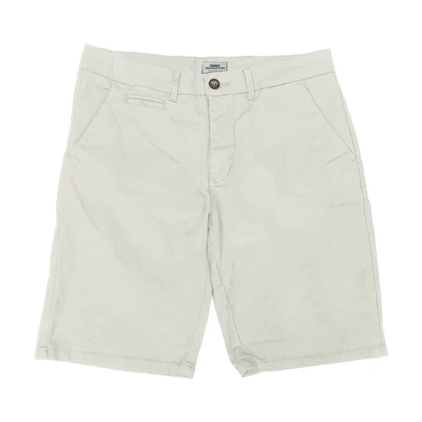 MSHO-104VA Double Chinos Shorts (μεγάλα μεγέθη)(off-white)
