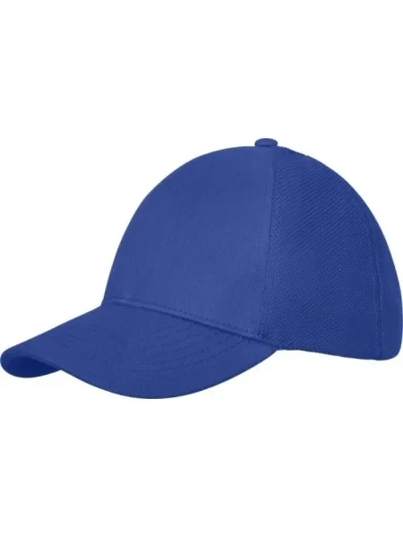 Elevate 6 Panel Cap Black Blue (Με δυνατότητα εκτύπωσης)