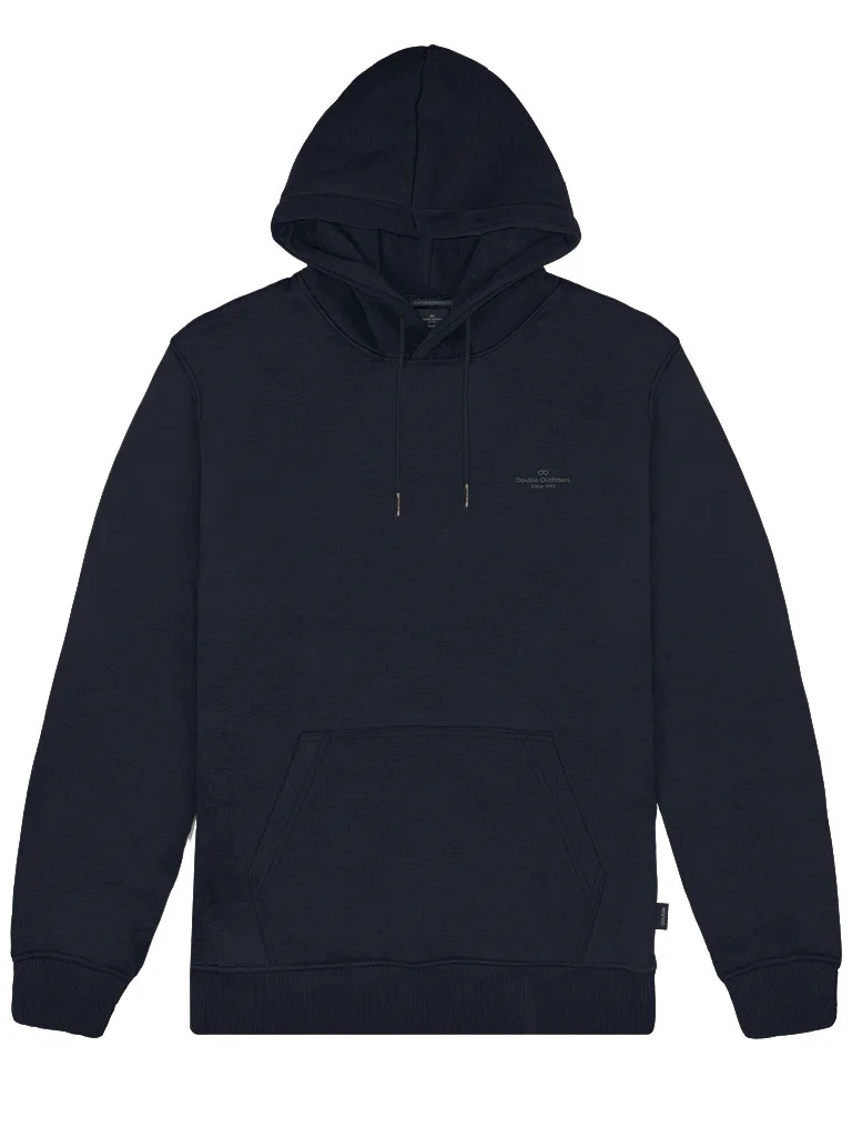 Double Hoodie Φούτερ Brushed Fleece DOUBLE MTOP-1081 Dk Blue