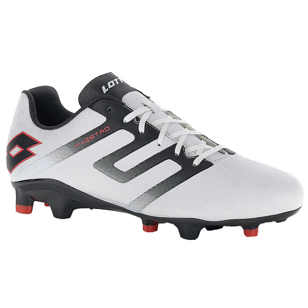 Lotto Maestro 700 V FG White/All Black/Red Fluo 220570 6IG