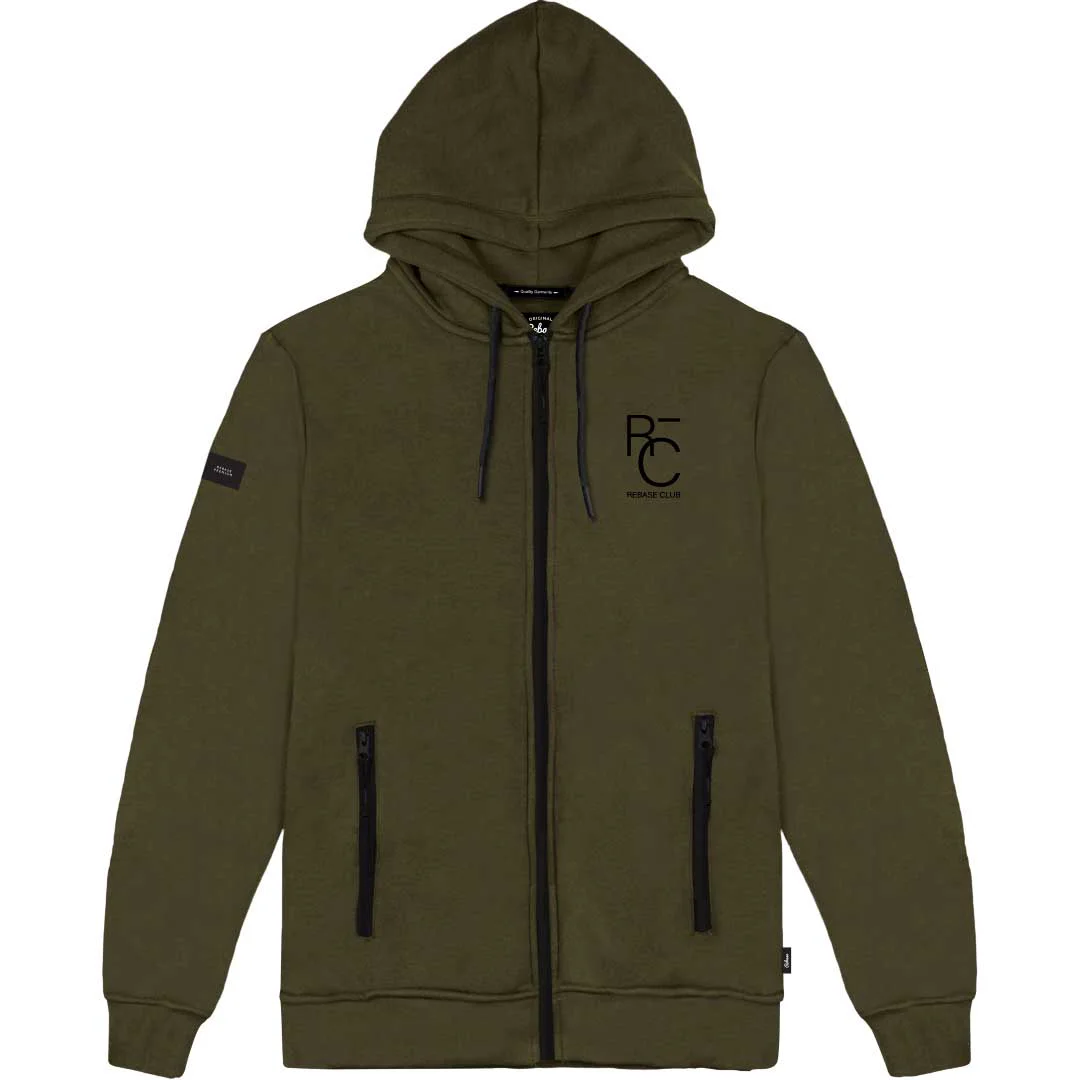 RMTOP-68VA Rebase Brushed Fleece Top (Μεγάλα μεγέθη) (Olive)