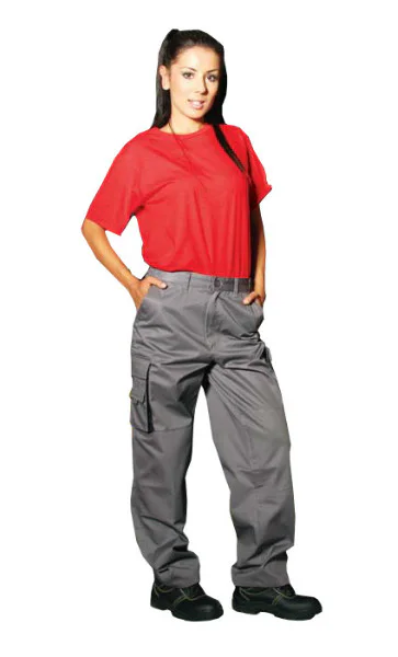 507 Fageo Trousers Gray/Black