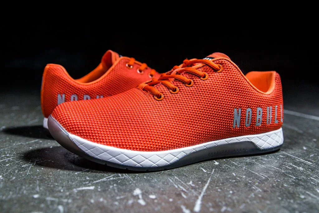 NoBull Superfabric Trainer Orange/Gargoyle