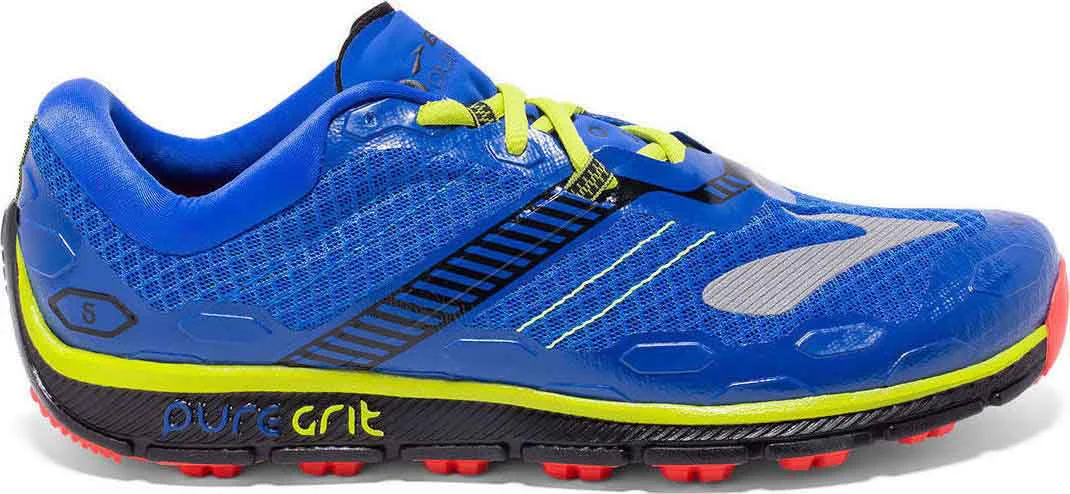110239 1D 464 Brooks Puregrit 5 (Electric Brooks Blue/Black/Lime)