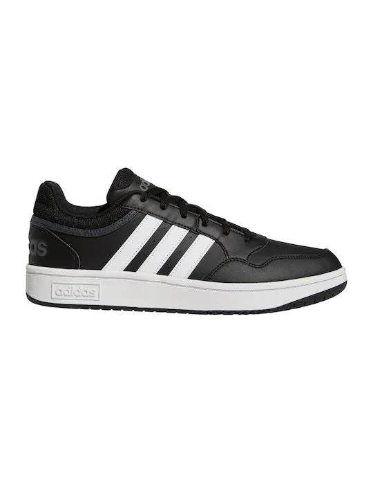 GY5432 Adidas Hoops 3.0 Sneakers (Core Black / Cloud White)