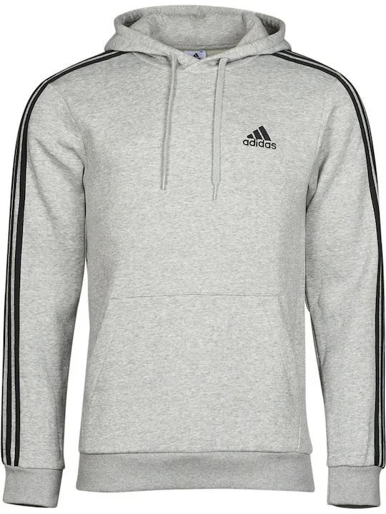 GK9084 Adidas M 3S FL Hoodie Grey