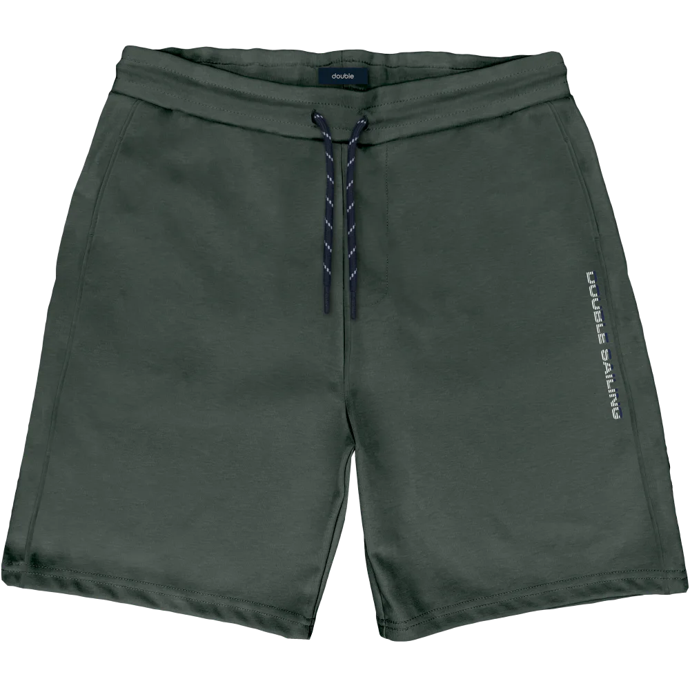 MS-605A Double Interlock Shorts (Μεγάλα Μεγέθη) Khaki