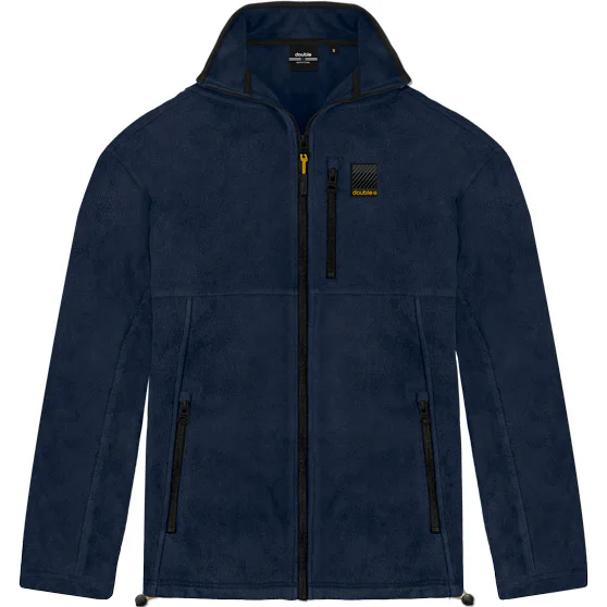 MFT-8VA Double Full Zip Fleece (Μεγάλα μεγέθη) (Navy)