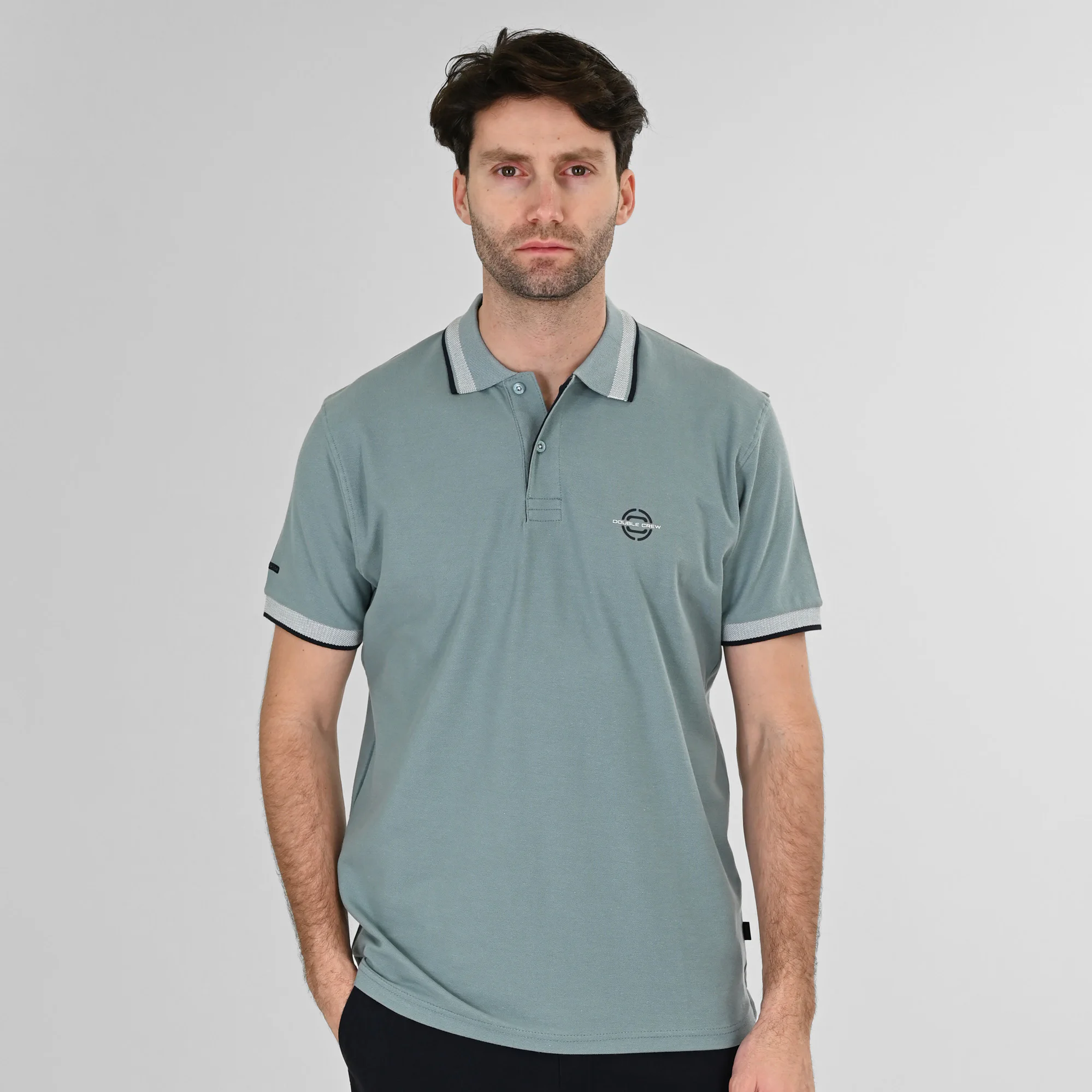Double Ανδρικό Μπλουζάκι Polo 261PS-3077 Regent-Blue